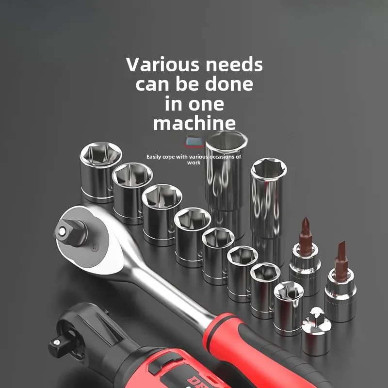 

Electric ratchet wrench 90 degree right angle electric charging wrench tool