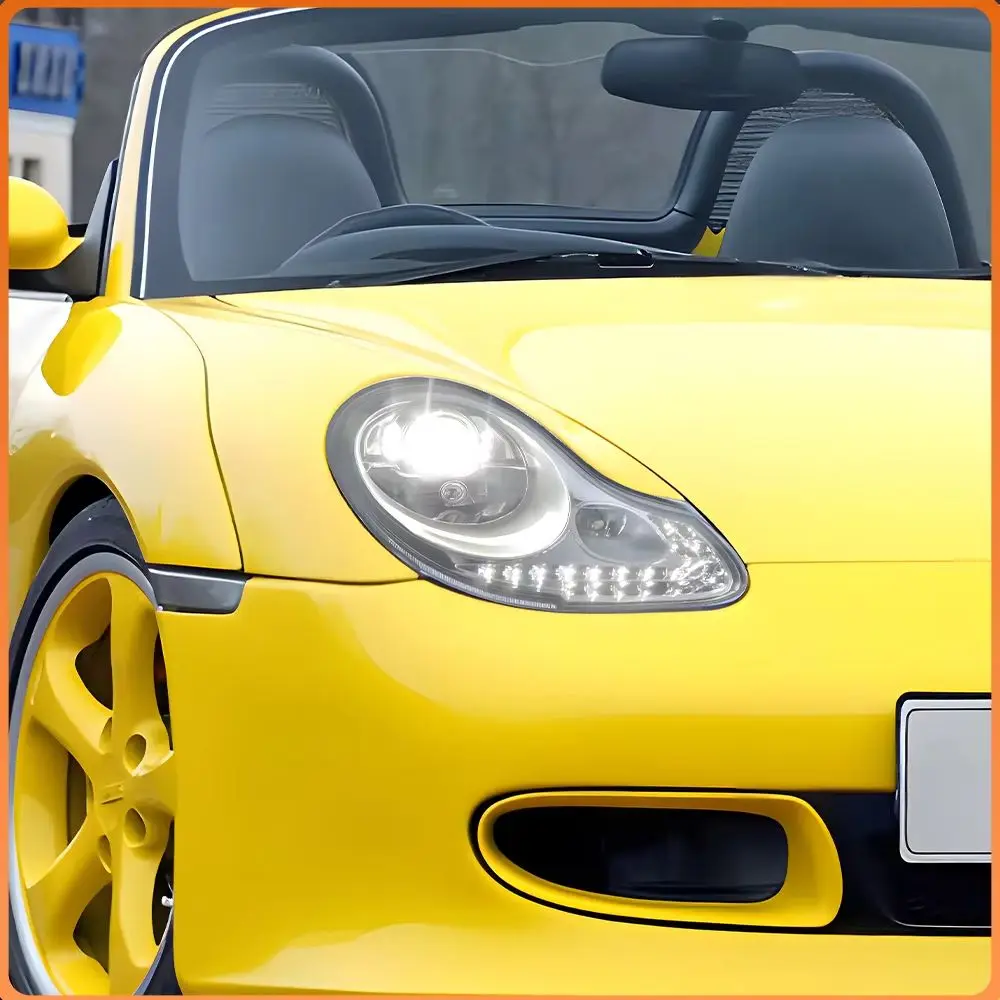 

For Porsche 911 996 1998-2004 Front Headlight Replacement LED Car Headlight Assembly Projector Lens Tool Car Accessories
