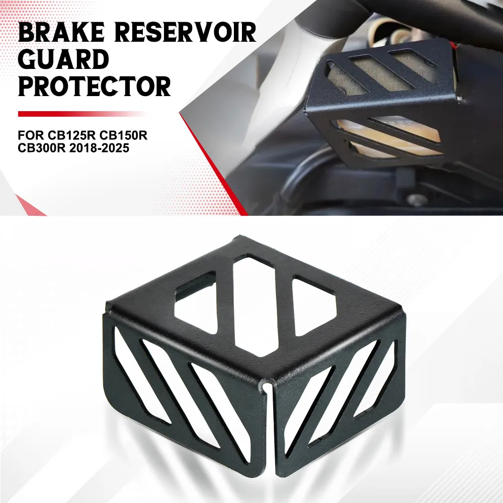 

Fit For Honda CB125R CB150R CB300R 2018 2019 2020 2021 2022 2023 2024 2025 Motorcycle Rear Brake Reservoir Cover Guard Protector