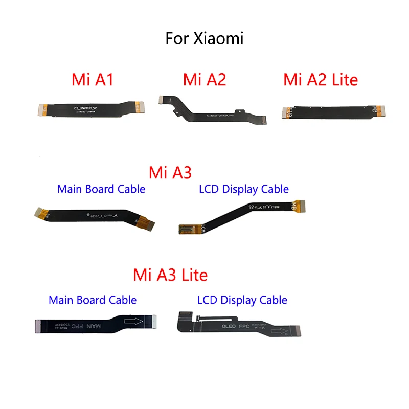 LCD Display Connect Motherboard Cable Main Board Flex Cable For Xiaomi Mi A1 A2 Lite A3