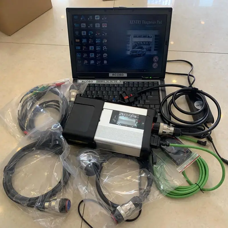 

2023.09 Diagnostic Tool Mb Star C5 Sd Connect Wifi with Newest Software SSD 480GB Laptop D630 4GB WINDOWS10