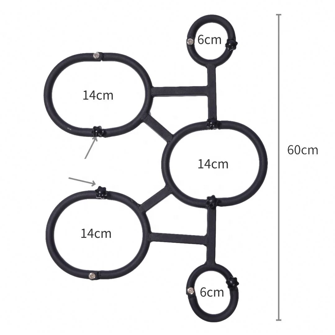 Produk 2023 perabotan seks dewasa mainan seks genit dewasa Bdsm terikat tempat tidur sabuk kaki terpisah wanita dengan Bondage alternatif