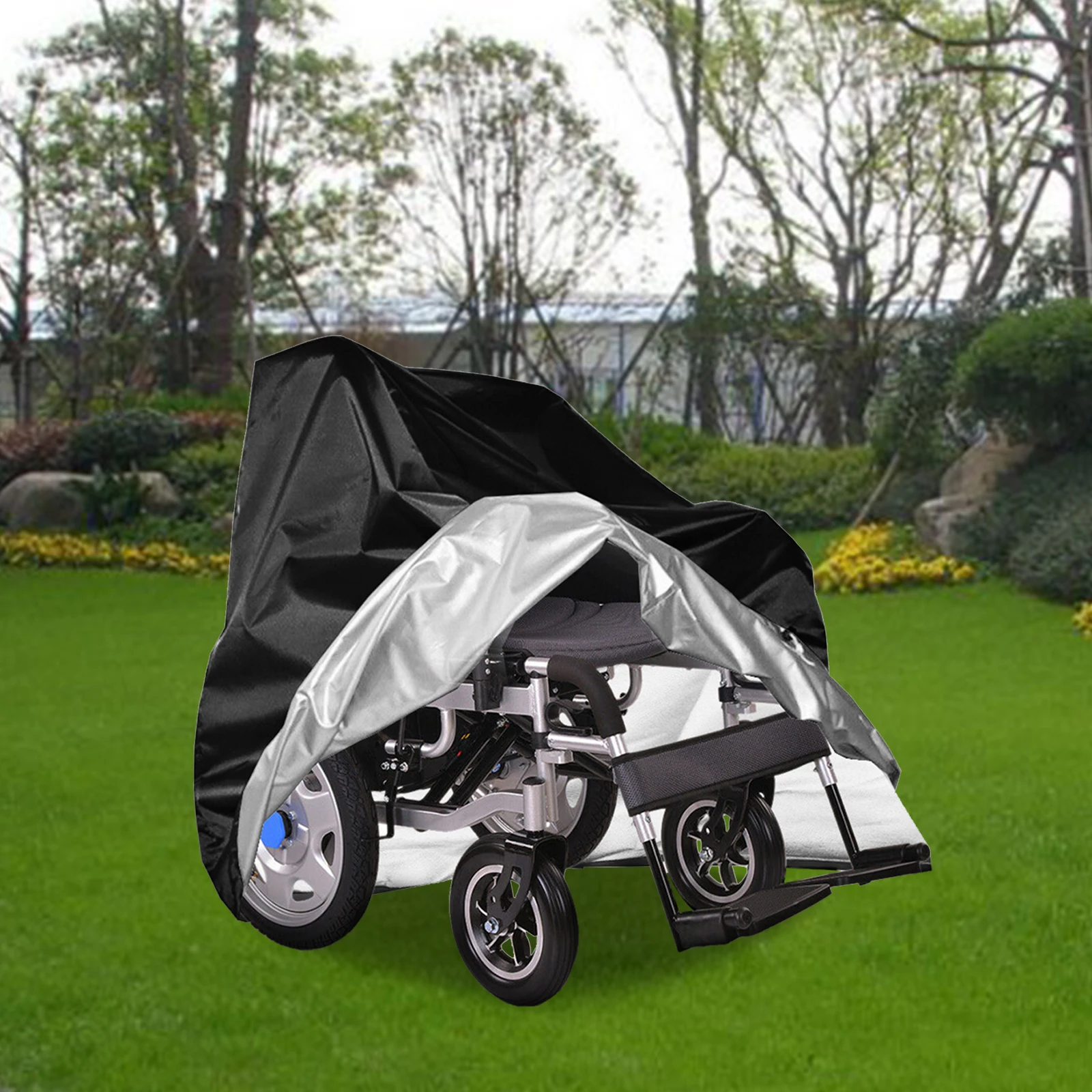 Electric Wheelchair Protective Cover Dustproof Chair Cover Rain Cover Elderly Scooter Waterproof Wheelchair Protector Cover