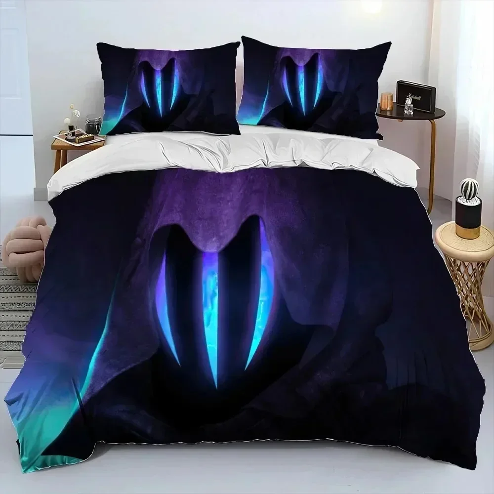 Luxury New 3D Print VALORANT Game Bedding Set Duvet Cover Bed Set Quilt Cover Pillowcase king Queen Size Boys Adult Bedding Set