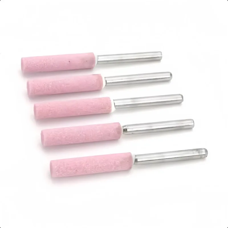 15pcs 4mm High Hardness Ceramic Grinding Heads, for chainsaw, metal polishing, wood deburring