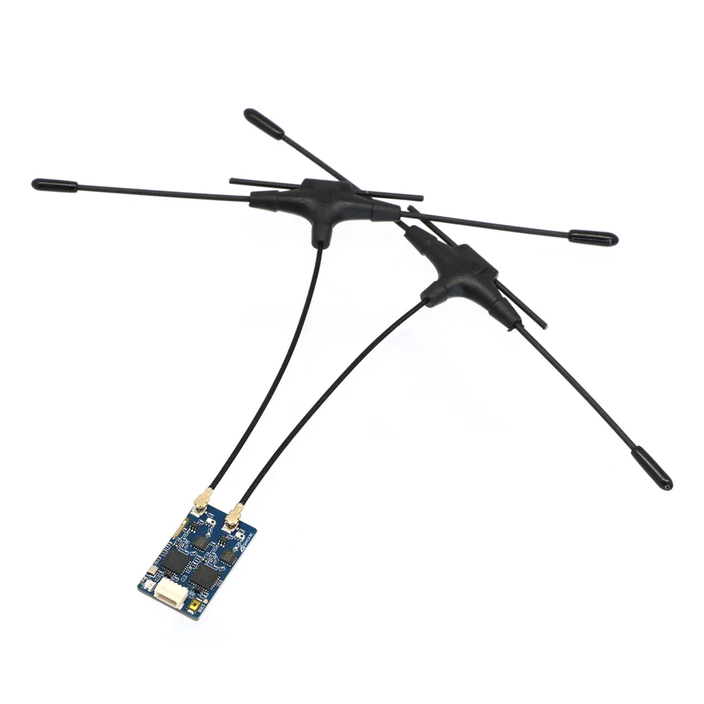 BAYCK ELRS 915MHz / 2.4GHz NANO ExpressLRS Receiver with T type Antenna Support Wifi upgrade for RC FPV Drones Parts