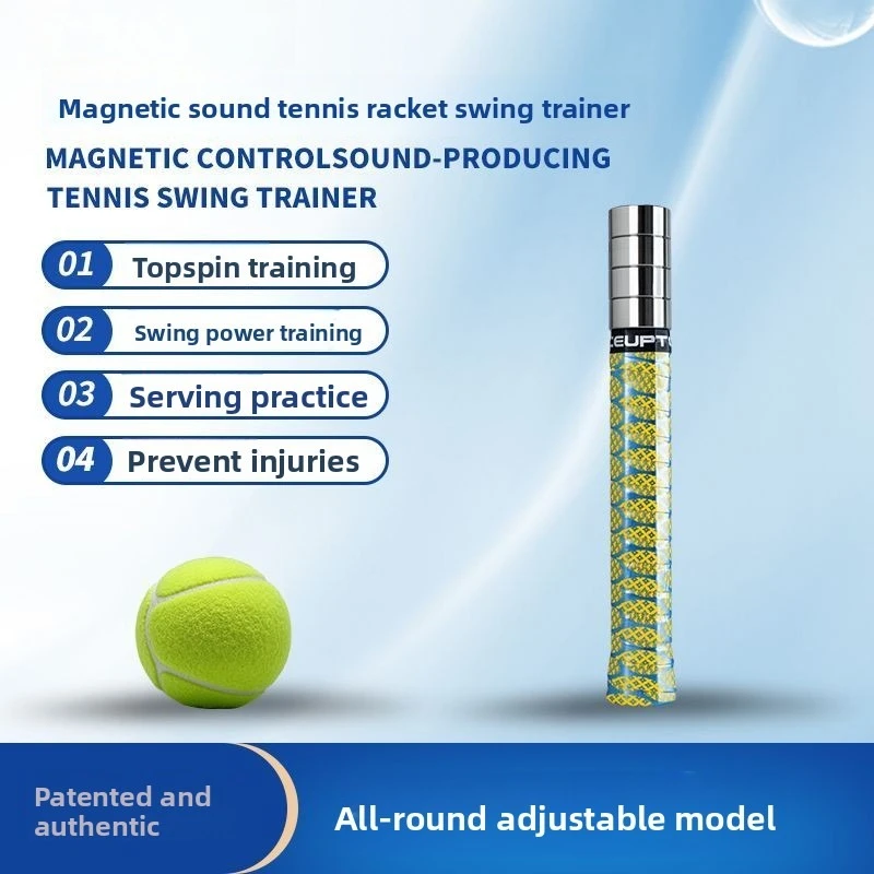 

Регулируемый тренажер для теннисного качелей, сила передней руки, практика уничтожения, тренировка, магнитное управление звуком, нержавеющая сталь 304