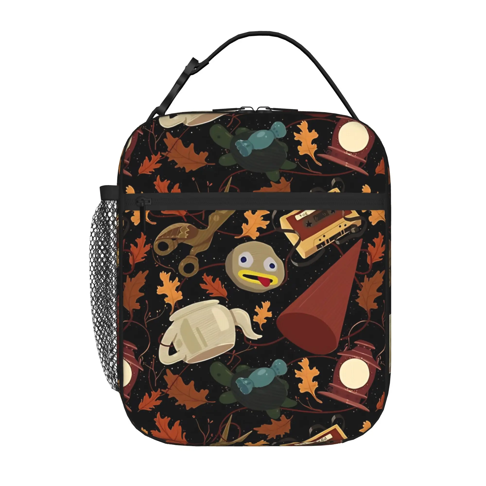 1 Piece Portable Lunch Container wanderers Zipper Closure Durable Pocket OTGW For Lunch Box Bag
