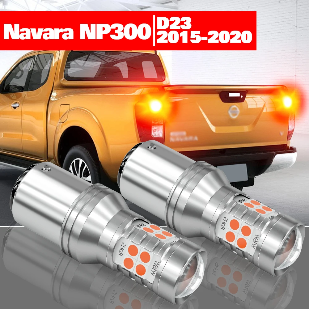 

For Nissan Navara NP300 D23 2015-2020 Accessories 2pcs LED Brake Light 2016 2017 2018 2019