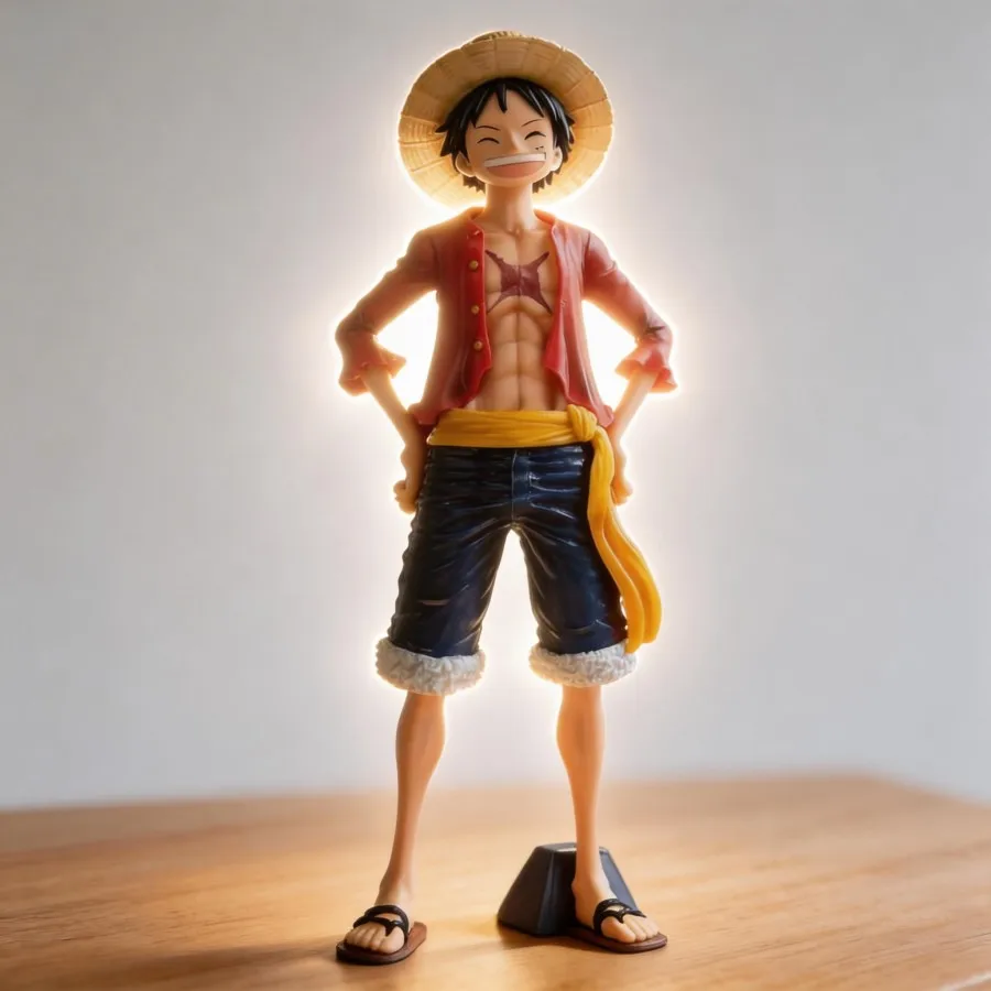 

Anime One Piece Monkey D. Luffy Action Figure Collectible Model Toy 26cm, High Quality, Detailed Craftsmanship
