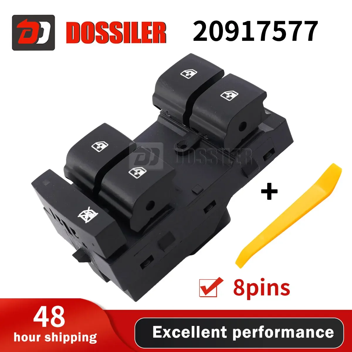 

20917577 Dossiler Car Power Window Switch Control Switches Fits for CHEVROLET CRUZE MALIBU ORLANDO CRUZE LIMITED MALIBU LIMITED