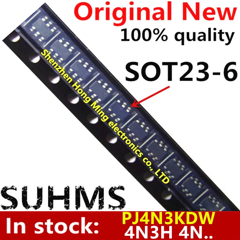 

(10piece)100% New PJ4N3KDW 4N3H 4N.. sot23-6