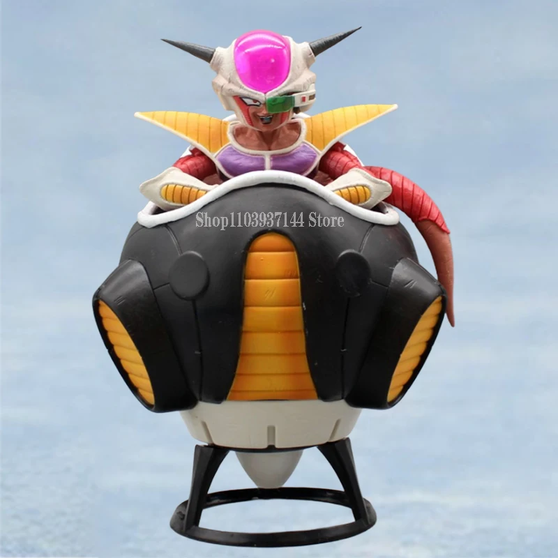 26Cm Dragon Ball Vriezer Actie Beeldje Eerste Vorm Hover Pod Frieza Figuur Namek Wit Gat Model Anime Speelgoed Pvc collectie Gift