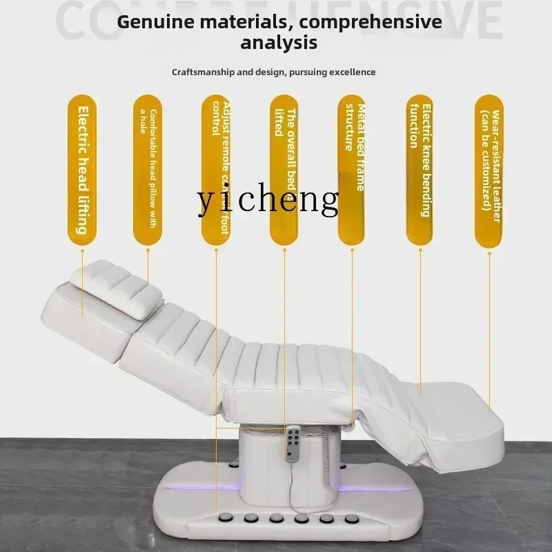 S6 0 Electric Beauty Bed Multi-angle Lifting Tattoo Bed Embroidery Bed Eyelash Beauty Chair
