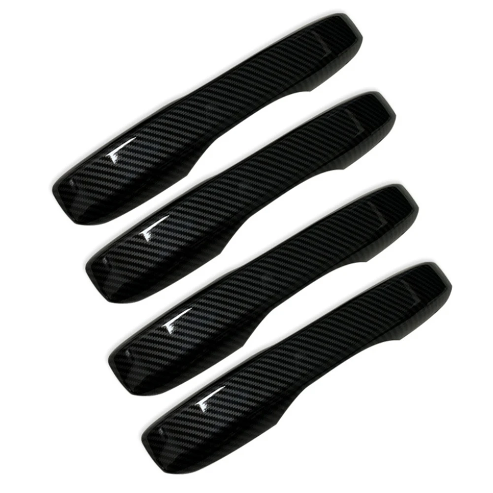 

For 11Th Gen Honda Civic 2022 Door Handle Cover Trim Decoration Shell Without Keyhole Exterior Accessories,Carbon