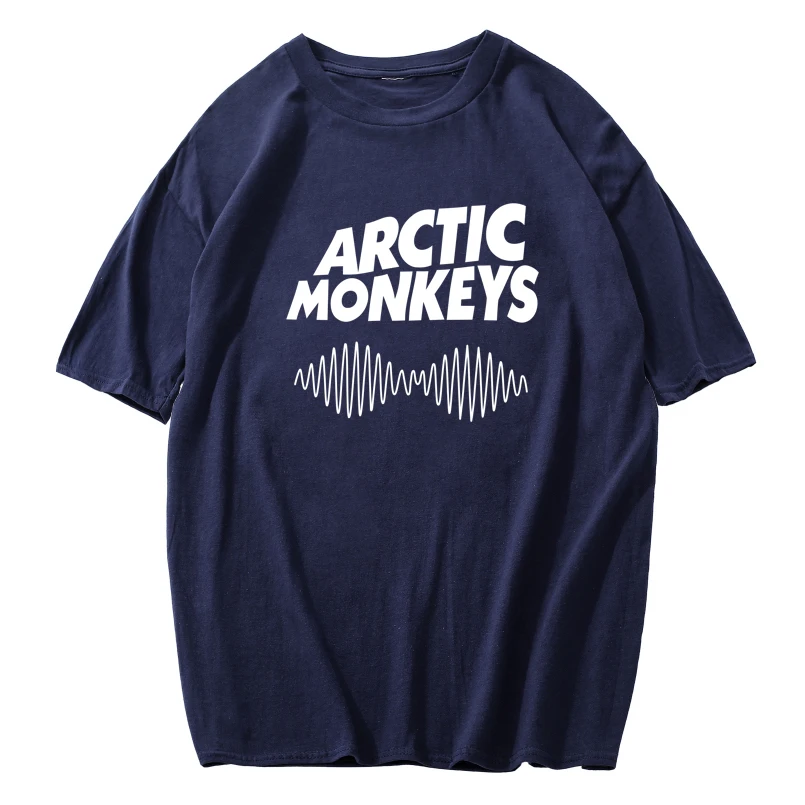 Arctic Monkeys Rock Band Men T Shirt Summer Vintage Tops Tee Casual T-Shirt Hip Hop Hipster Loose Funny Cotton Men Tees