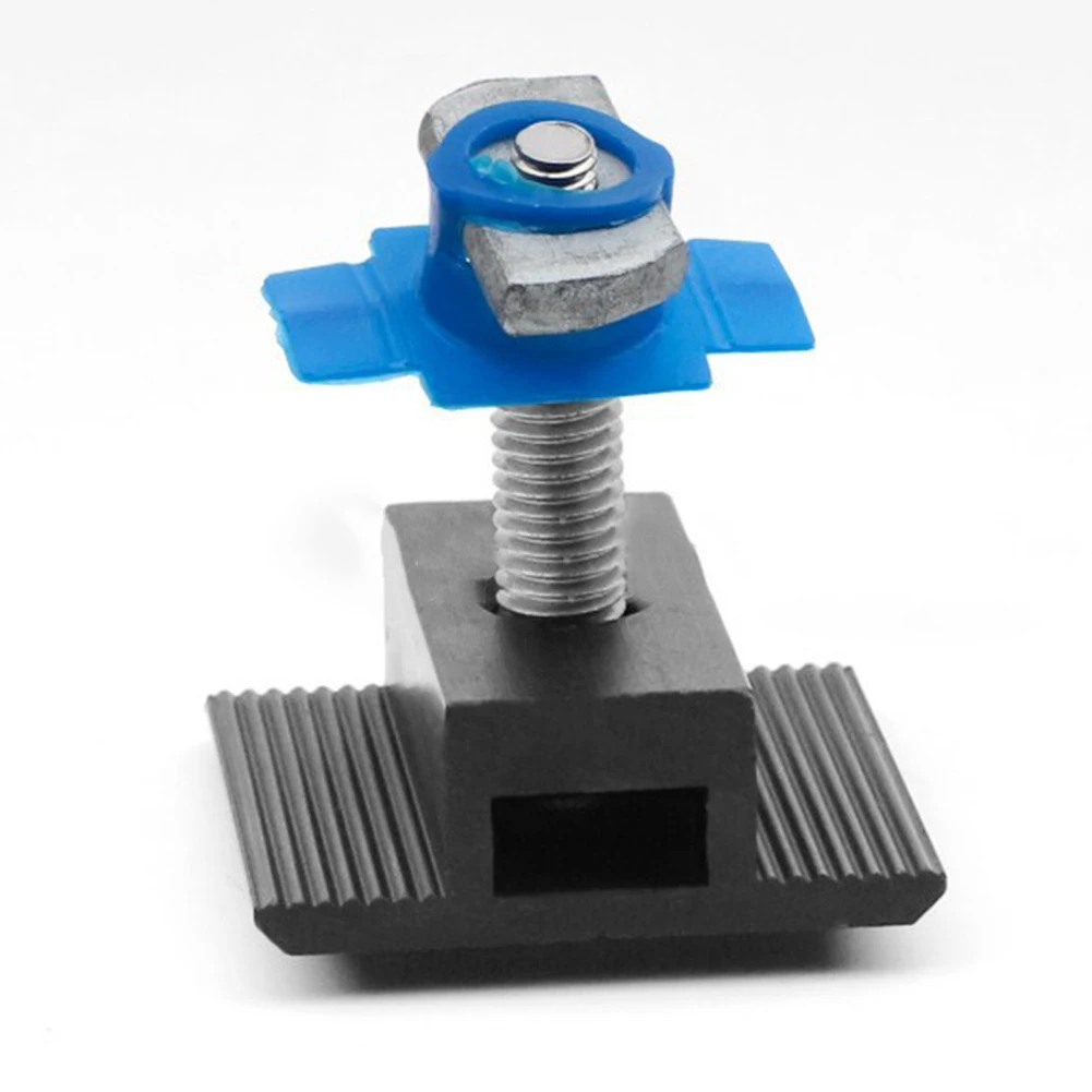 Solar Bracket Clips 4pcs Aluminum Alloy with Wing Nuts Offering Strong Grip and Stability for Solar Panel Systems