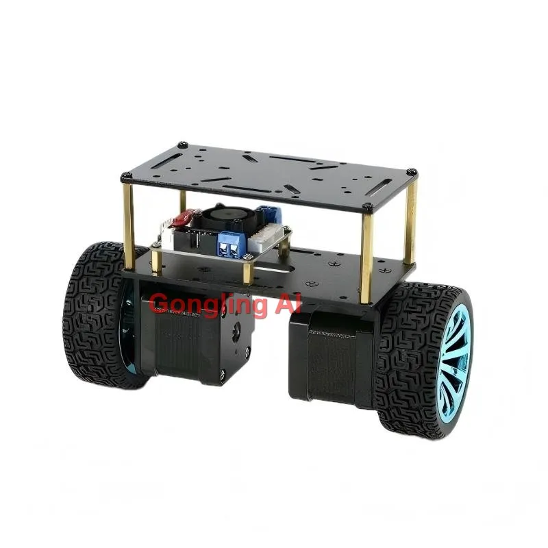 Image 4: Kit DIY de voiture robot auto-équilibrante 2 roues motrices avec moteur pas à pas 42 pour robot conducteur et ajustement des paramètres PID LQR