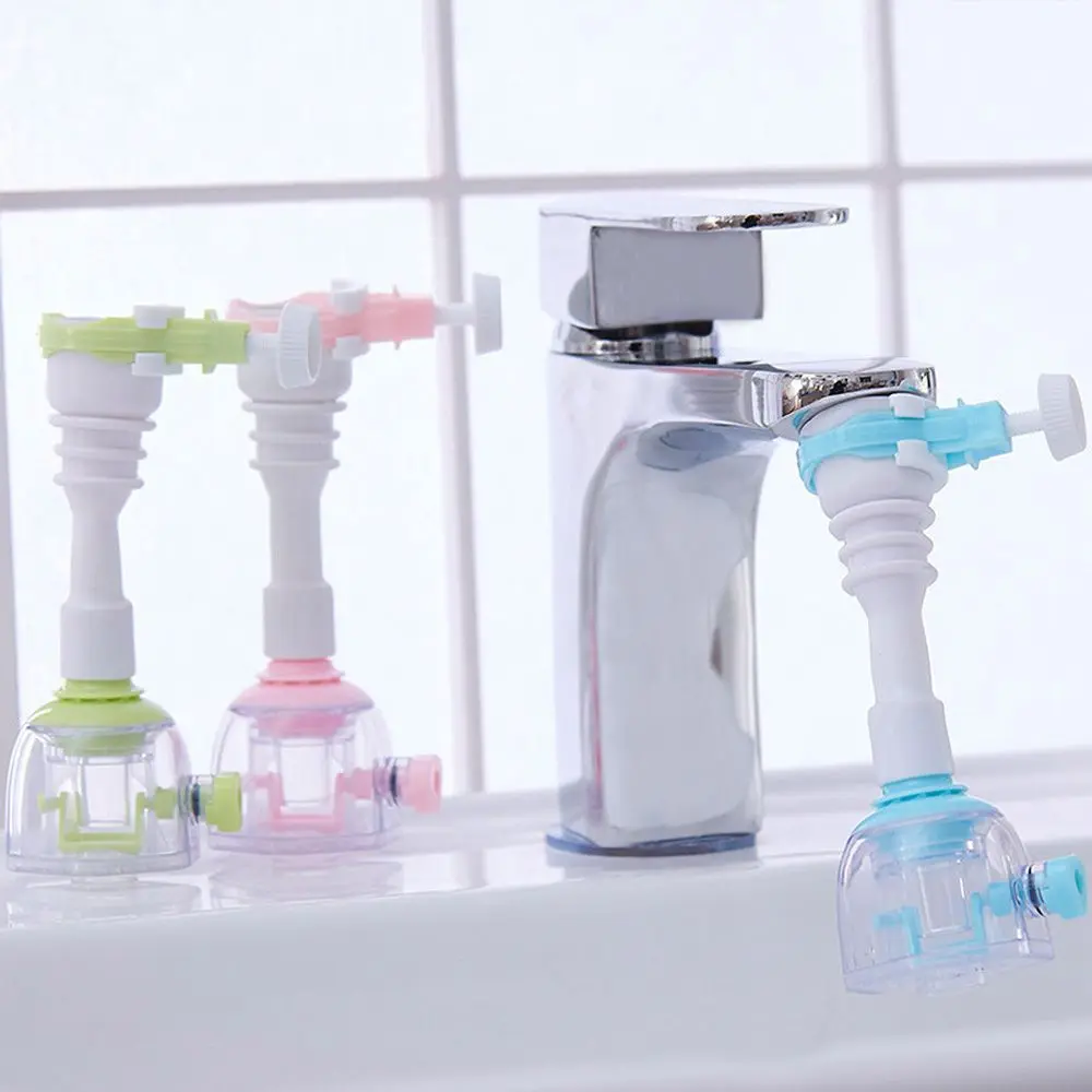 Flexible Water-saving Adjustable Extender Splash-Proof Kitchen Faucet Tap Outlet Head Water Filter Water-tap Extender