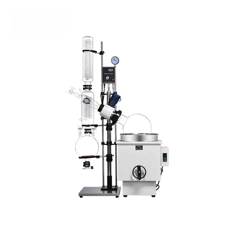 1L 2L 5L 10L 20L 50L 100L Lab Vacuum Pump Crystallizer Price Alcohol Essential Oil Distiller Condenser Rotary Evaporator