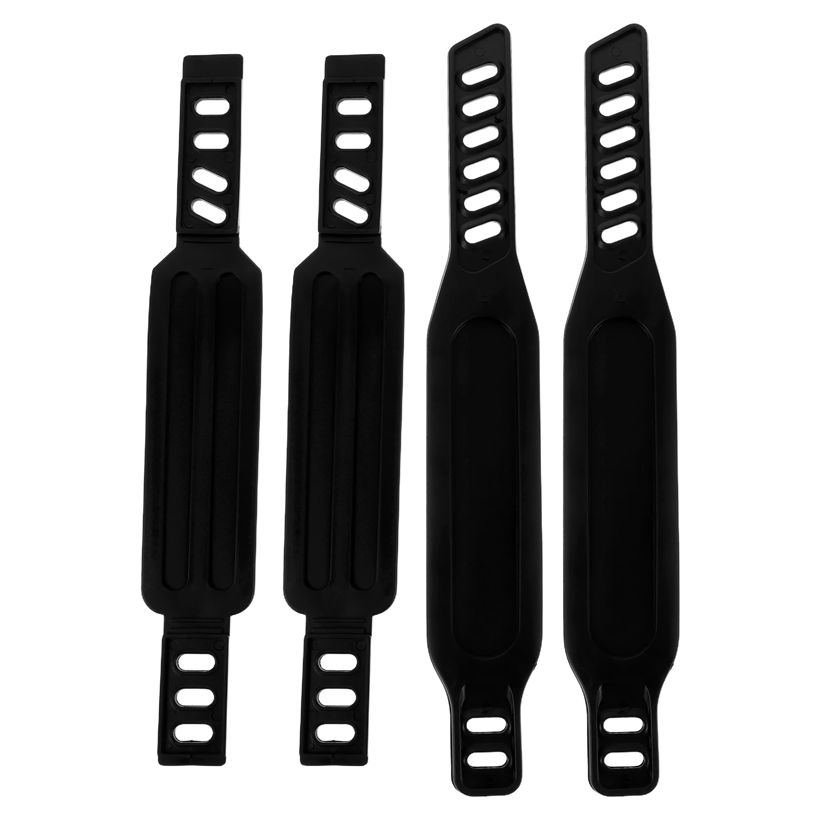 

2Pairs Adjustable Bike Pedal Straps Universal Exercise Cycle Anti-Slip Feet Straps for Home Gym Fitness Stationary Bike Training