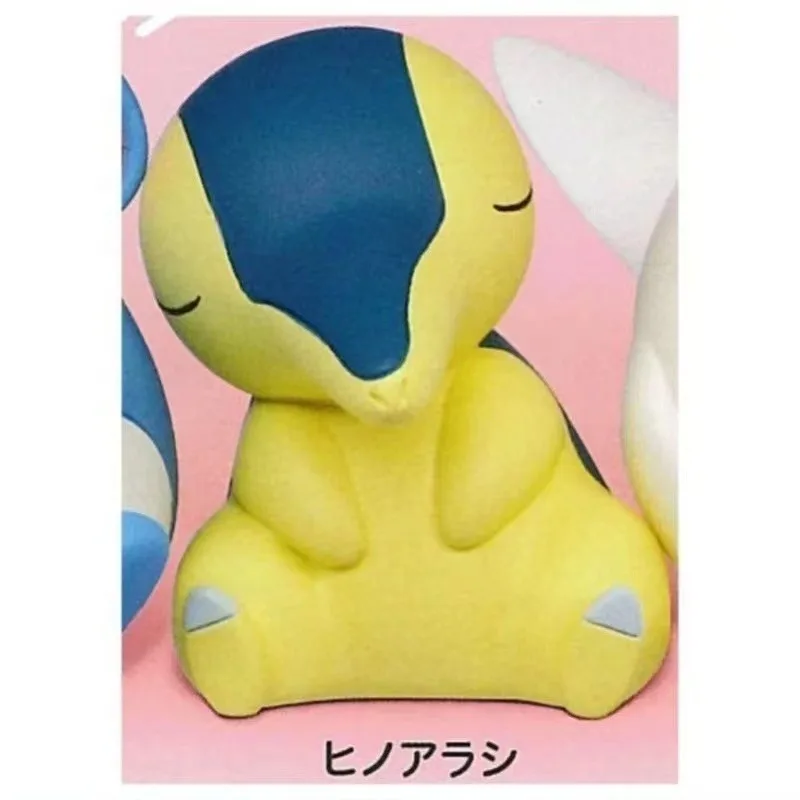 TAKARA TOMY Original Gashapon POKEMON Shoulder-leaning Sleep Modeling Action Figure Toys for Boys Girls Children Birthday Gifts