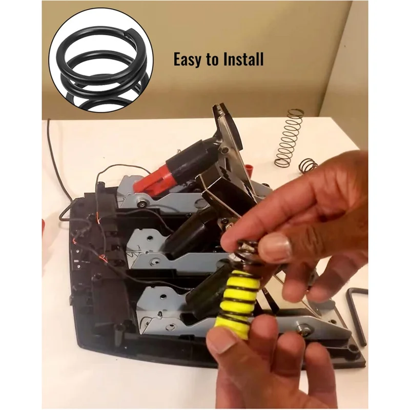 دائم بدال فرامل خنق مخلب دواسة الربيع عدة ل Logitech G25 G27 G29 G920 سباق أجزاء عجلة