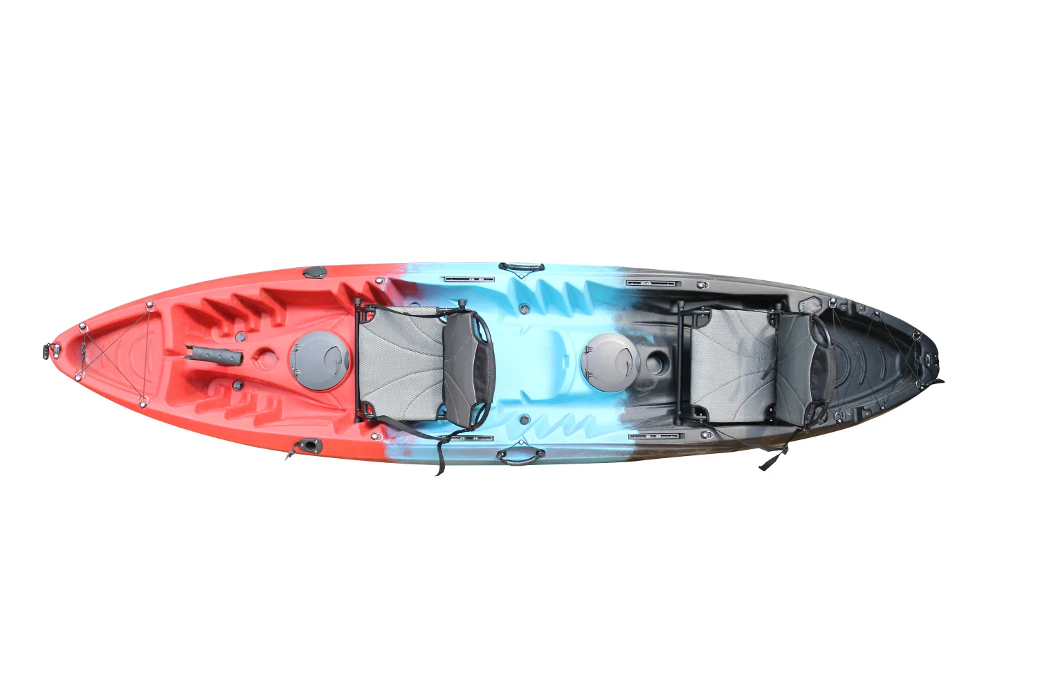 3.7m Open Kayak Sale Plastic Sit On Top 2 Person Boat Fishing Kayak Sit On Top Ocean Family Kayak