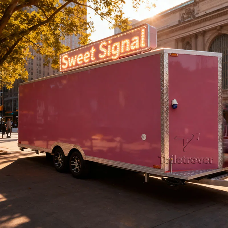 فريدة من نوعها خمر عربة الغذاء الشارع دونر كباب برغر التاكو الصينية شاحنة غذاء متنقلة مقطورة للشارع الوجبات السريعة والوجبات الخفيفة