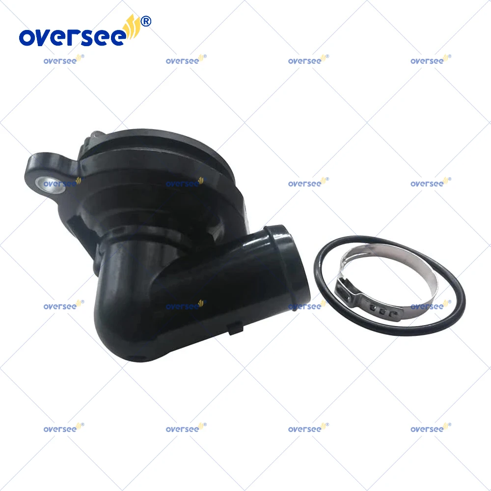 

Oversee 8M0162139 Thermostat & Housing For Mercury 450R 3.4L V6 4.6L V8 4Stroke 175-300hp Outboard Engine