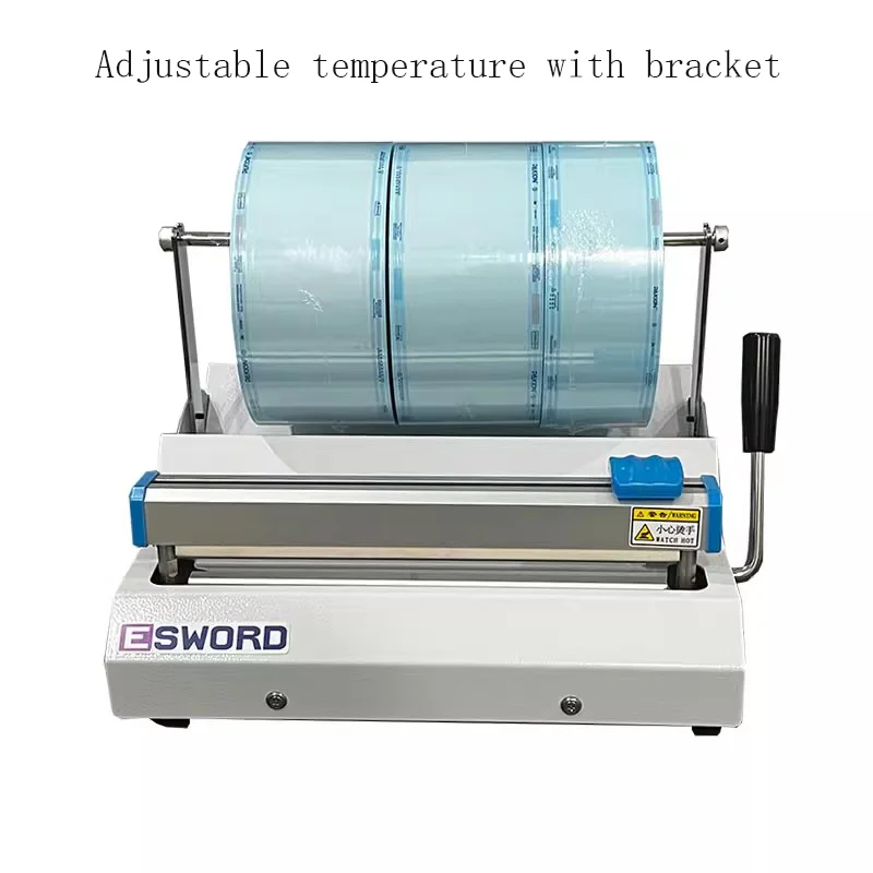 220V Dental Material Electric Heat Sealer Sterilization Bag Sealing Machine Oral Tools Packing Dental Sealing Machine