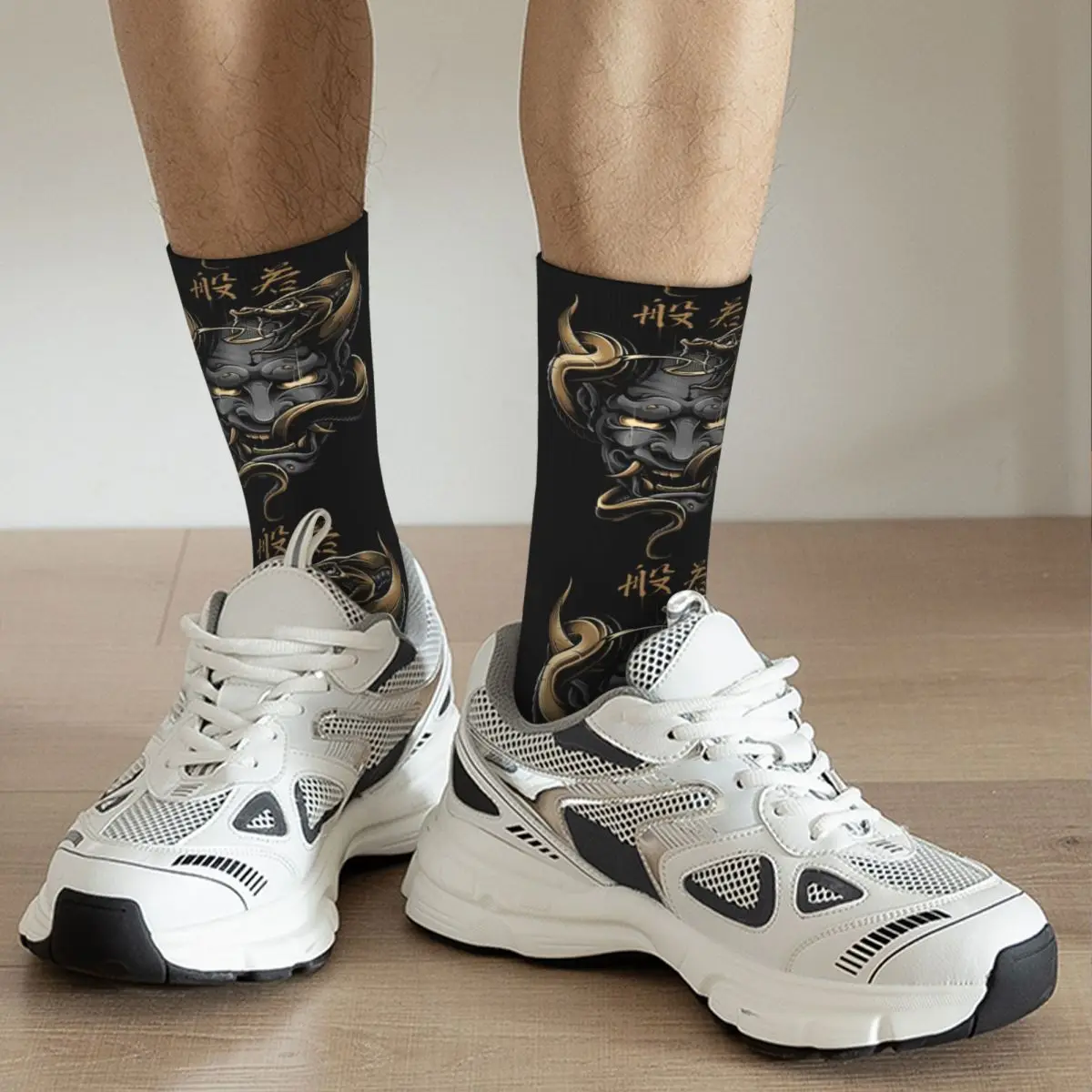 Hannya Demon Tattoo Adult Socks Unisex socks,men Socks women Socks