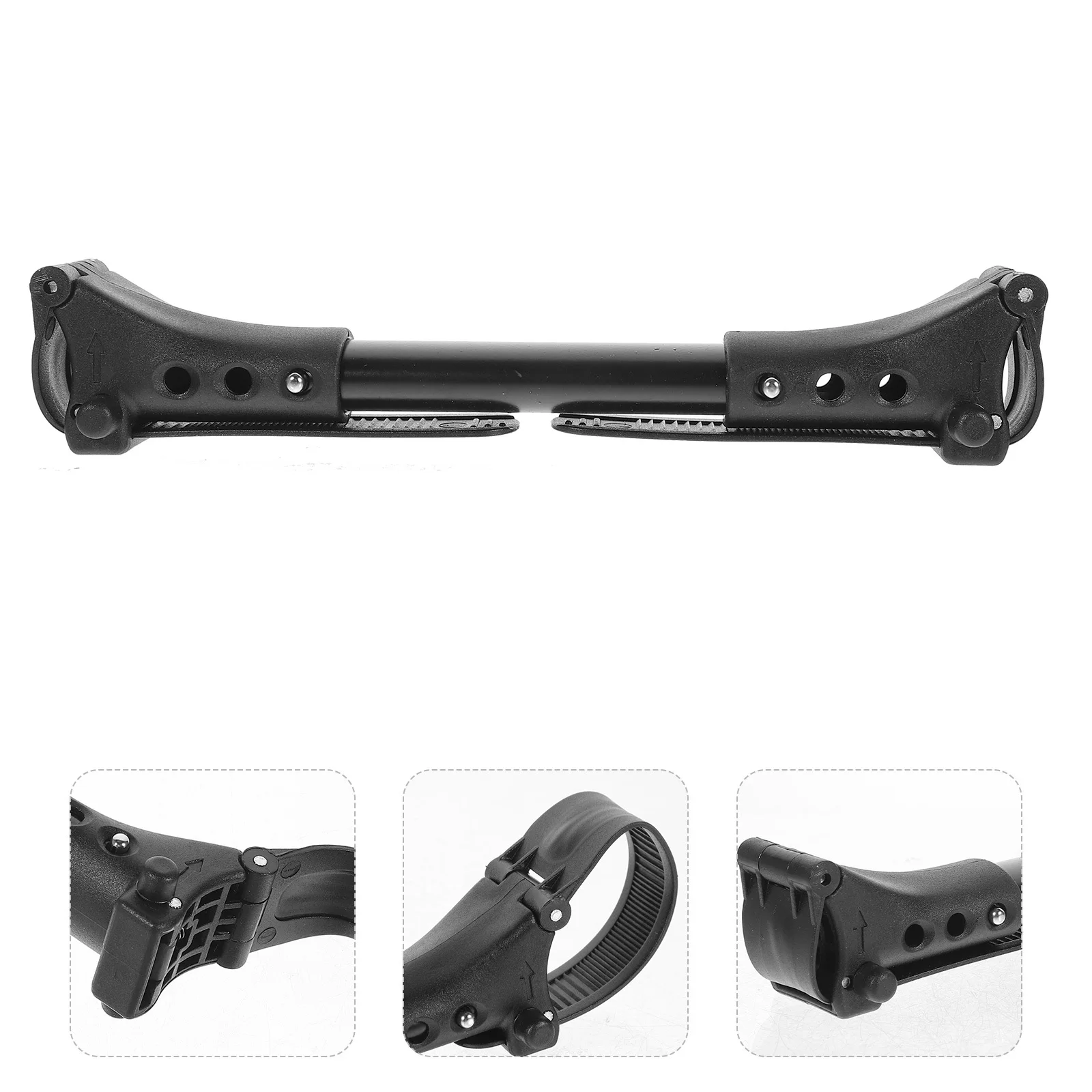 

3pcs Stroller Connector Universal Twin Newborn Double Pushchair Adjustable Length Lightweight Aluminum Durable Waterproof Anti