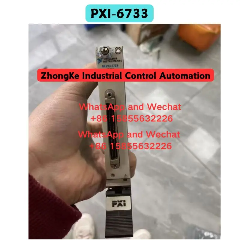 

Б/у оригинальные разобранные детали PXI-6733. Карта приобретения данных. Функциональное тестирование пройдено. Быстрая доставка.