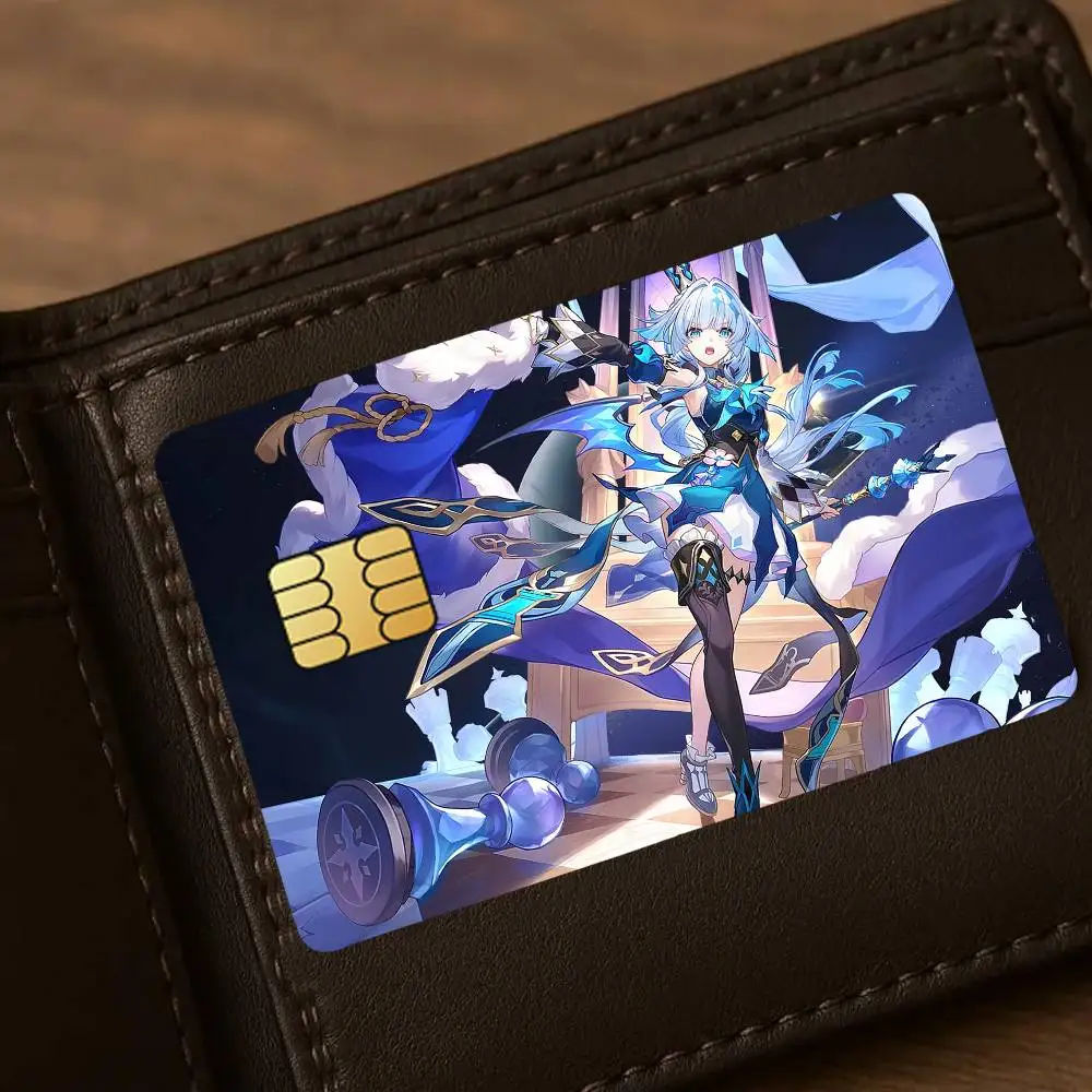 لعبة هونكاي ستار رايل سيريدا ملصقات بطاقة الائتمان الجلد لحافلة البنك مترو 4 قطع غطاء فيلم هدية #4