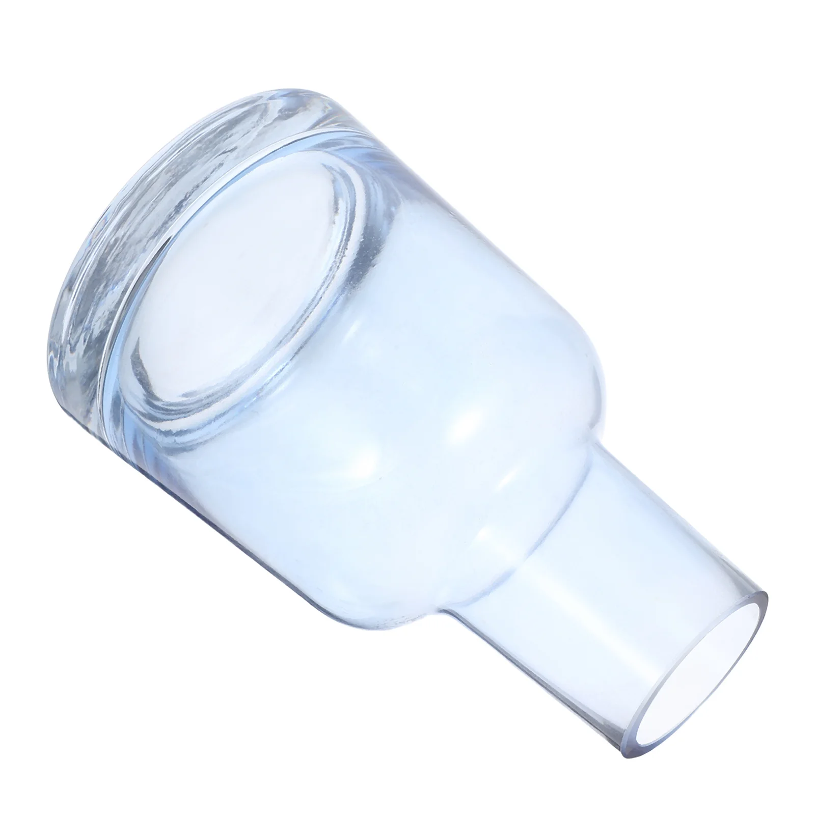 

Stylish Glass Vase Bottle for Desktop Living Room Bedroom Decor Brevicollis Grey Blue Flower Glass Arrangement Container