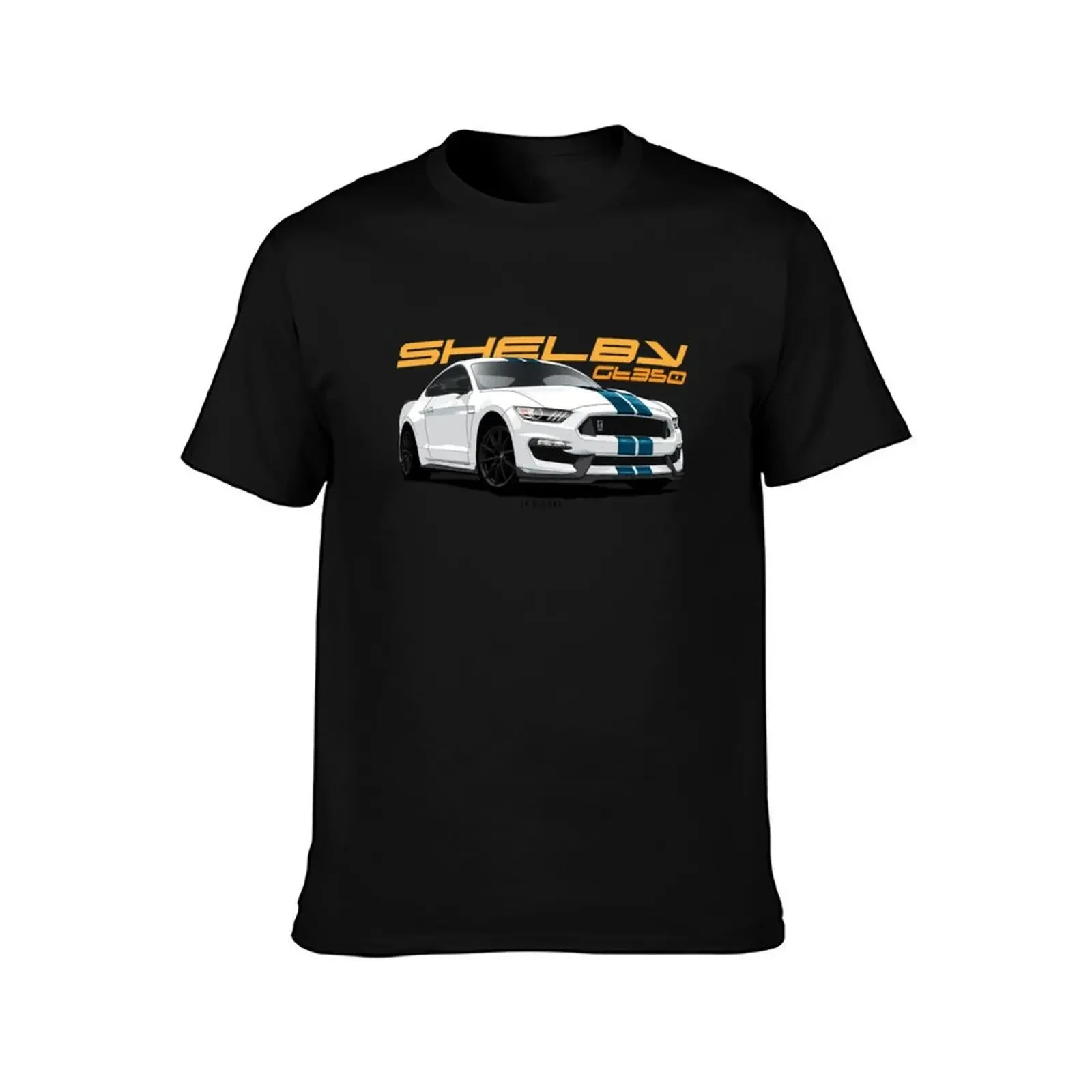 Mustang Shelby GT350 T-Shirt baggy shirts shirts graphic tee blanks T-shirts for men cotton