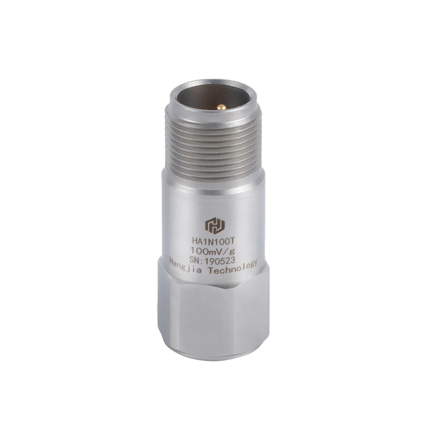 Piezoelectric Accelerometer IEPE Acceleration Sensor Integrated Vibration Transmitter Used DCS PLC Equipment Output 5V