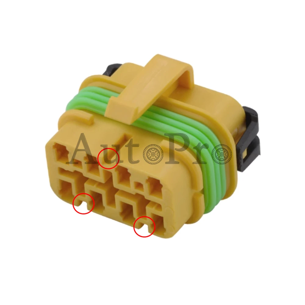 1 Set 8 Hole 32006-E22 1518205 AC Assembly Car High Power Connector Auto Wire Harness Socket Automobile Accessories