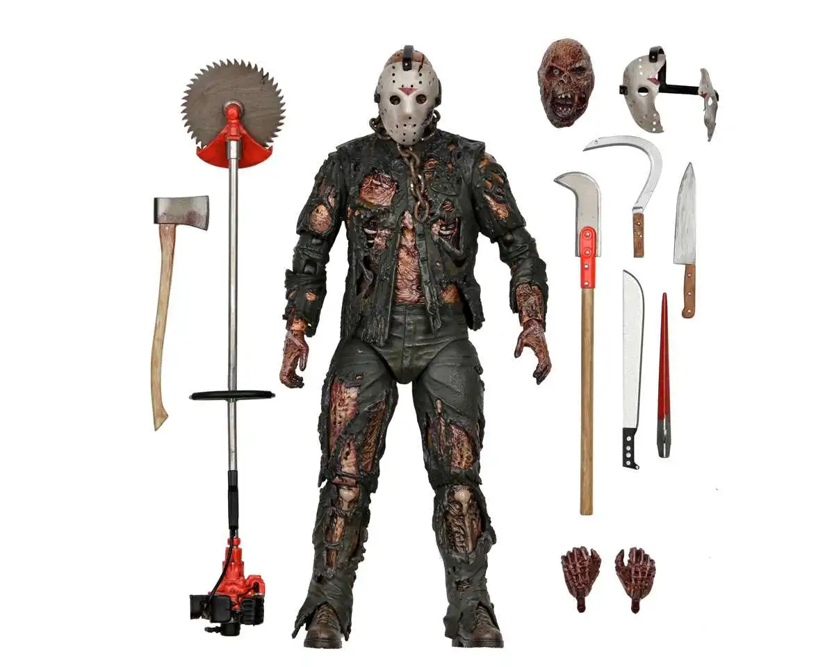 Hot New Neca 42003 Jason Friday The New Blood Anime Action Figure Collection Model Doo Toy Kid Christmas Birthday Gift Custom