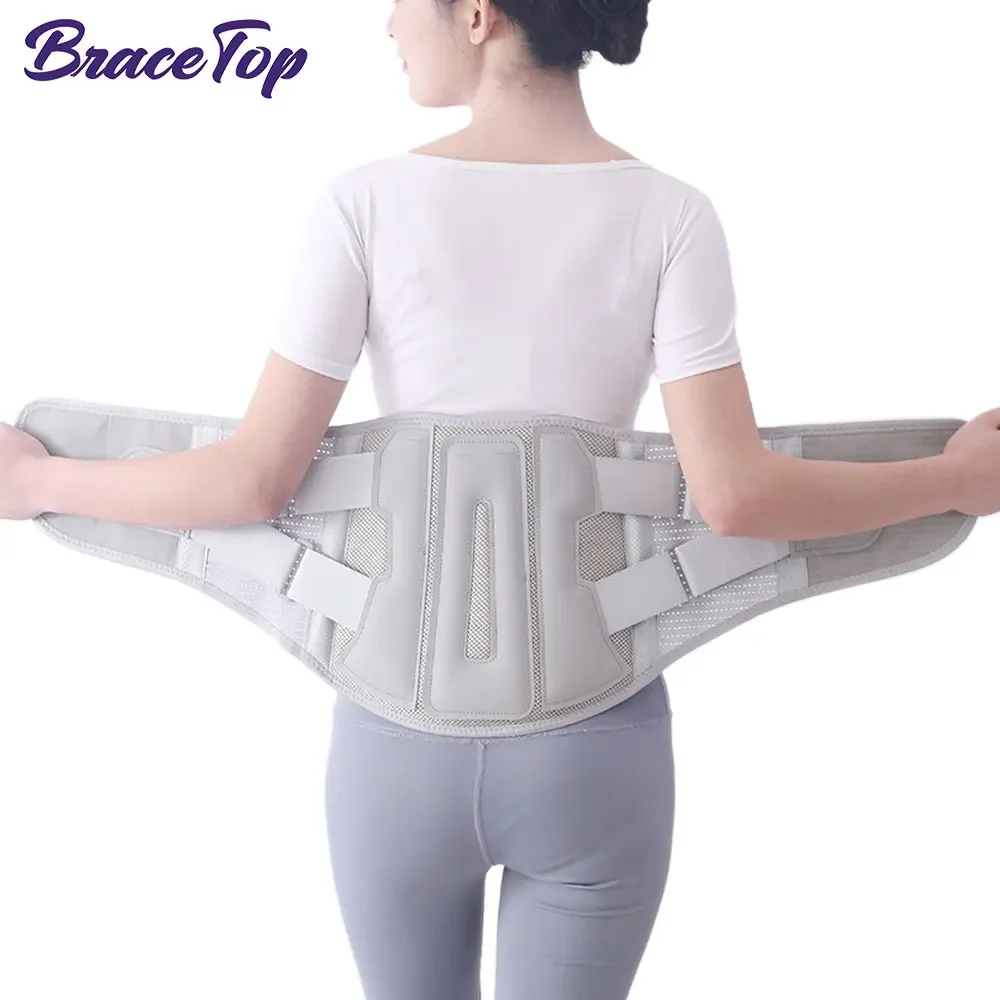 Lower Back Brace with 3 Removable Lumbar Pad for Men and Women Herniated Disc,Sciatica,Scoliosis,Waist Pain, Lumbar Support Belt