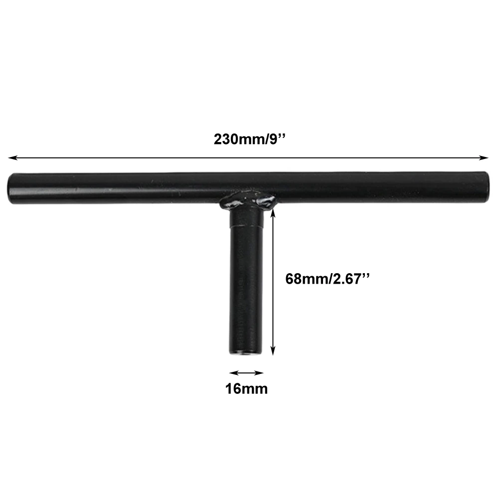 Woodworking Lathe Tool Rest 9 Inch 5/8 Inch Post Diameter for Stability T Design for Enhanced Control in Projects