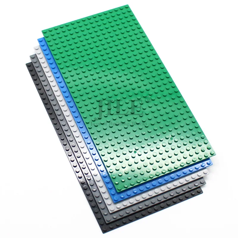 لوح أساس لبنات البناء للأطفال ، بلاستيك تصنعه بنفسك ، إكسسوارات طوب كلاسيكية ، لعبة بناء ، لوح قاعدة ، MOC ، 16x32 نقطة ، 1 #4