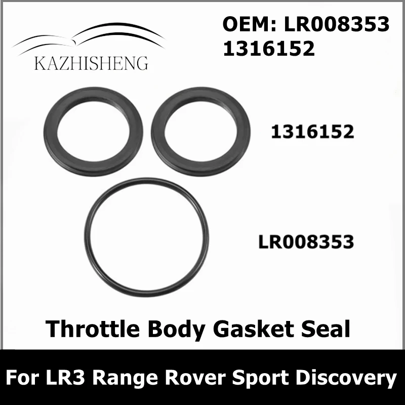 LR008353 1316152 2.7 V6 3.0 24V Diesel Throttle Body Gasket Seal for Land Rover LR3 Range Rover Sport Discovery