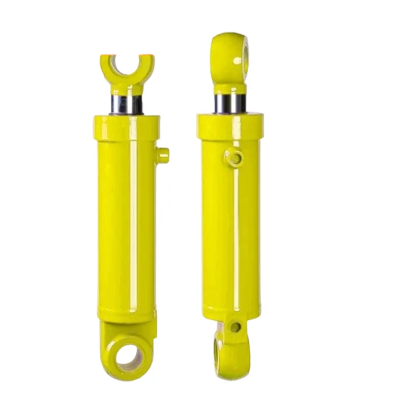 Customized version of telescopic hydraulic cylinder barrel 2/5/6/150 tons hard chrome plated piston rod cast iron