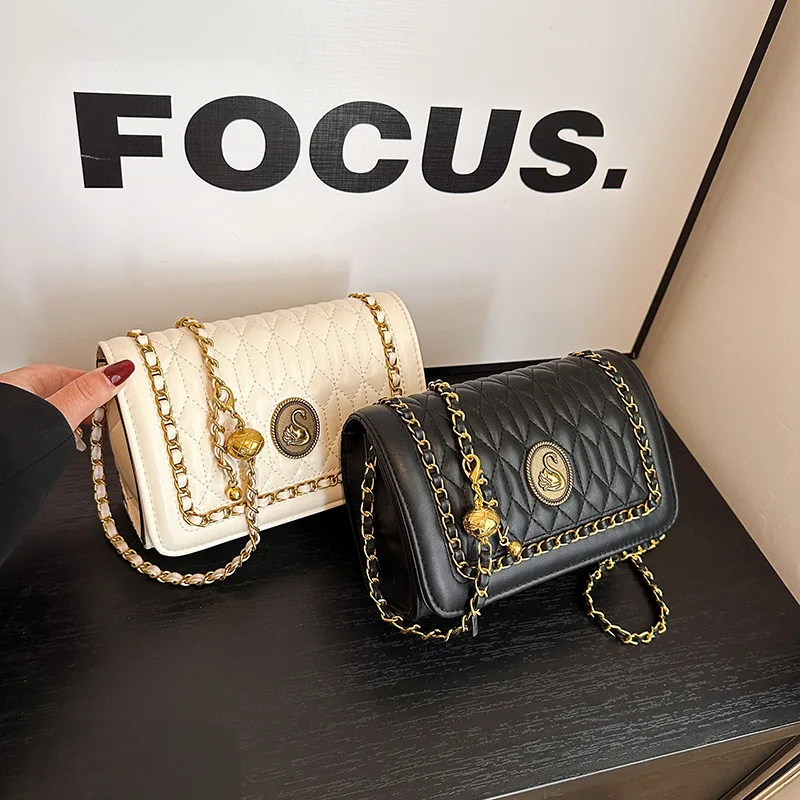 

Fashion Designer Luxury Chain Bag Women's New High-end Versatile One-shoulder Crossbody Small Square Bag Is A Beautiful Choice