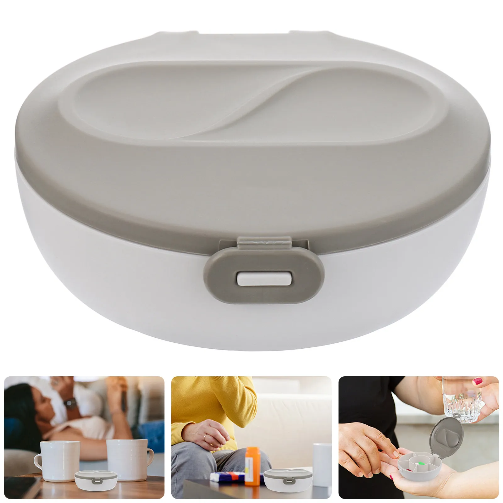 

1Pcs Portable Small Pill Box Medicine Container Plastic Pill Case Mini Organizer Travel Daily Supplement Holder