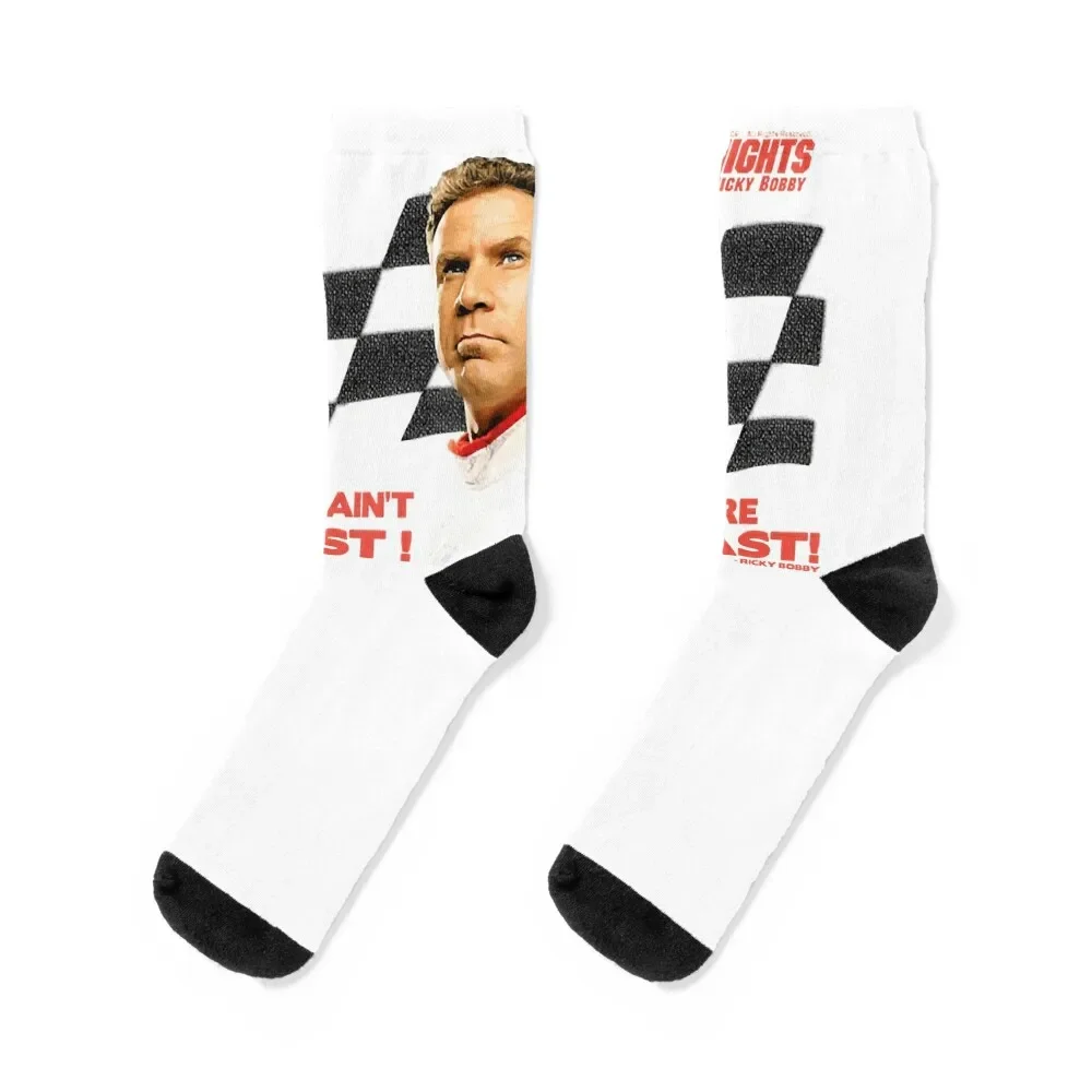 Band Talladega Nights If You Ain'T First You'Re Last Text Graphic For Fansof Ricky Bobby If You Ain First YouLast Racing Socks