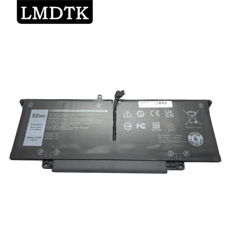 LMDTK New JHT2H Laptop Battery For Dell Latitude 7310 7410 Series Notebook Computer 7CXN6 HRGYV T3JWC XMT81 7.6V 52WH