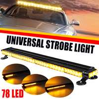 Roof Top Strobe Lights Spot work Lamp Light Flood Beam 27 modes Waterproof IP65 12V 78W For Trailer Off Road Boat Truck 4x4